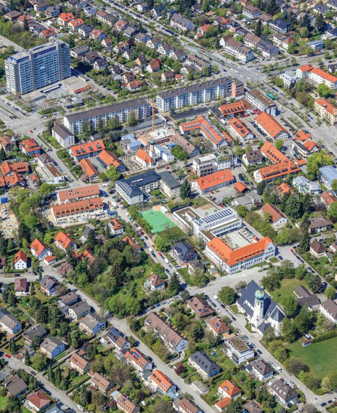 Neue Funktionen für ein ehemaliges Stall- und Scheunengebäude © Luftbild Leidorf