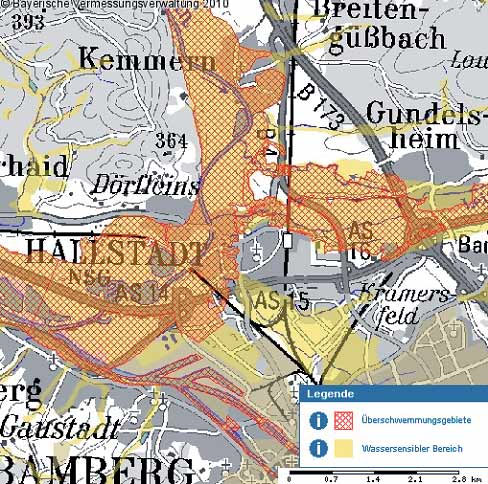©Überschwemmung - Wassersensibler Bereich
