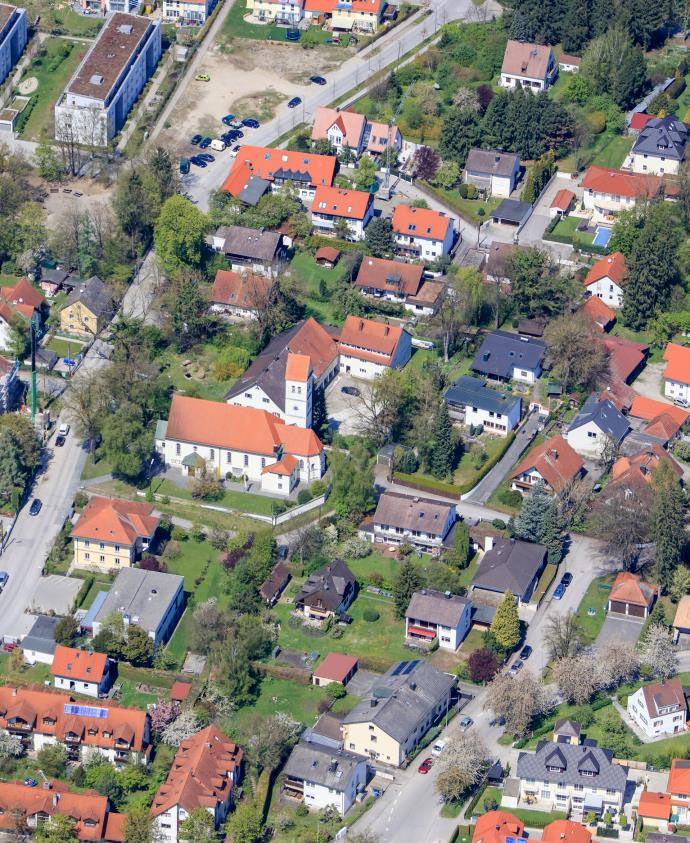 Lochhausen von Südosten © Luftbild Leidorf